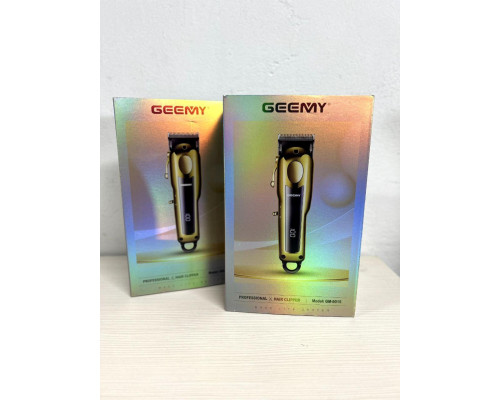 Машинка для стриження волосся Geemy GM-8015 вібраційна з насадками 3-6-10-13 мм