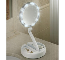 Складане дзеркало для макіяжу з Led-підсвіткою My Fold Away Mirror Складане дзеркало для макіяжу з Led-підсвіткою My Fold Away Mirror