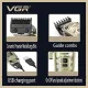 Машинка для стриження волосся VGR V005, тример для волосся й бороди