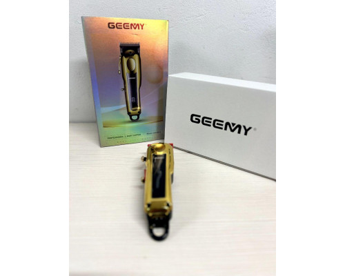 Машинка для стриження волосся Geemy GM-8015 вібраційна з насадками 3-6-10-13 мм