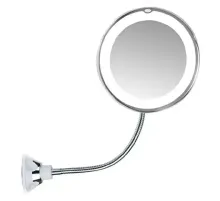Зеркало с LED подсветкой ULTRA FLEXIBLE MIRROR с увеличением 5X . Гибкое зеркало для макияжа