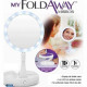 Складане дзеркало для макіяжу з Led-підсвіткою My Fold Away Mirror