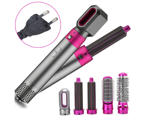 Стайлер 5в1 Hot Air Styler для різних типів волосся з функціями надання об'єму, випрямлення