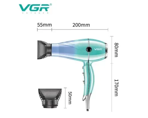 Професійний фен для волосся VGR V-452