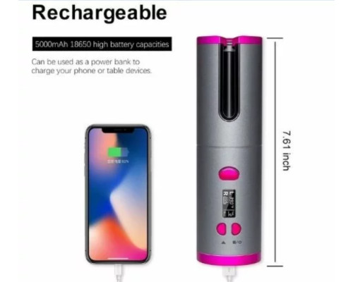 Бездротовий стайлер для завивання волосся Ramindong Hair curler RD-060 Бездротовий стайлер для завивання волосся Ramindong Hair curler RD-060