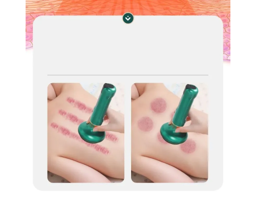 Вакуумный антицеллюлитный массажер для тела массаж гуашью Cupping Massager GREEN Вакуумный антицеллюлитный массажер для тела массаж гуашью Cupping Massager GREEN