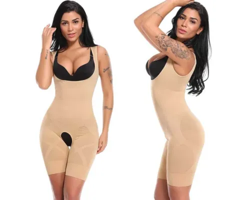 Комбидресс Slim Shapewear профессиональный для коррекции фигуры утягивающее белье XXXL