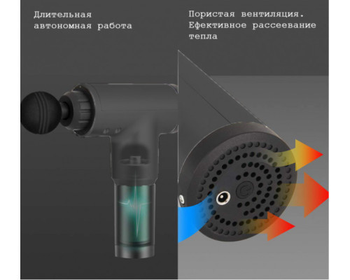 Масажер для м'язів Fascial Gun HF-280 (W-08) Вібромасажер для м'язів Масажер для м'язів Fascial Gun HF-280 (W-08) Вібромасажер для м'язів