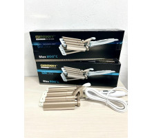 Плойка для завивки волос пять волн Gemei GM2851 тройная mm (5 Волн)