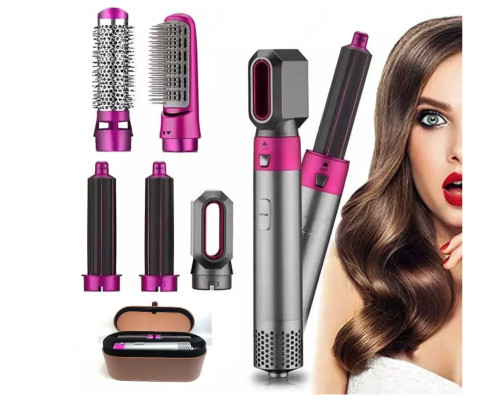 Стайлер для волосся 5 в 1 + коробка чохол HAIR BRUSH