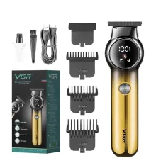 Тример для стриження волосся й бороди VGR V-989 Gold