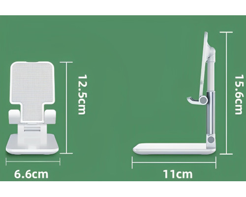 Настільна підставка тримач для телефона планшета Folding desktop phone stand Рожева Настільна підставка тримач для телефона планшета Folding desktop phone stand Рожева