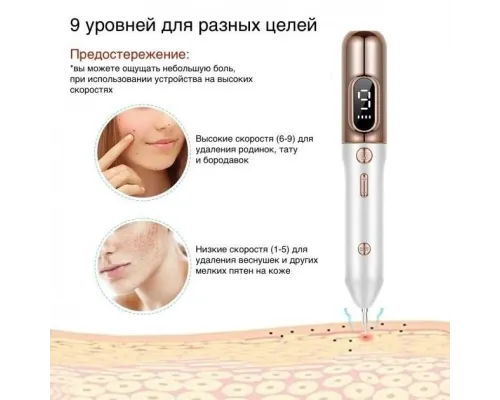 Электрокоагулятор косметологический и плазменная ручка для удаления папилом и бородавок Nano B23 Электрокоагулятор косметологический и плазменная ручка для удаления папилом и бородавок Nano B23