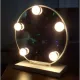 Дзеркало для макіяжу з LED-підсвіткою Led Mirror 5 LED JX-526 Білий