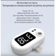 Термометр беконтактний для тіла K8 білий з під'єднанням у телефон