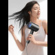 Фен для волосся складаний стайлер Air Blower LY-811, потужність 1800 Вт, 3 швидкості, іонізація, сірий