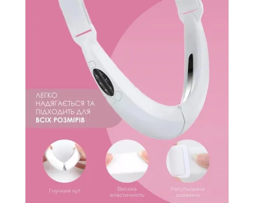 Аппарат для подтяжки подбородка V Face Beauty Meter 5 режимов 8 уровней интенсивности белый Аппарат для подтяжки подбородка V Face Beauty Meter 5 режимов 8 уровней интенсивности белый