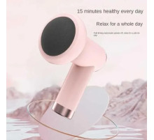 Масажер ручний Replicates Shiatsu Massager YX-720 для тіла акумуляторний із насадками антицелюлітний Рожевий