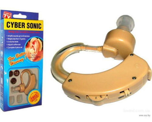 Слуховий апарат Cyber Sonic + 3 батарейки