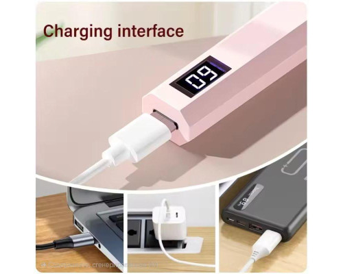 Ультрафіолетова світлодіодна лампа для нігтів USB AND 1-44 Рожевий Ультрафіолетова світлодіодна лампа для нігтів USB AND 1-44 Рожевий