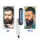 Праска-Гребінь випрямляч для бороди та волосся Beard Hair Straightener EL-1319
