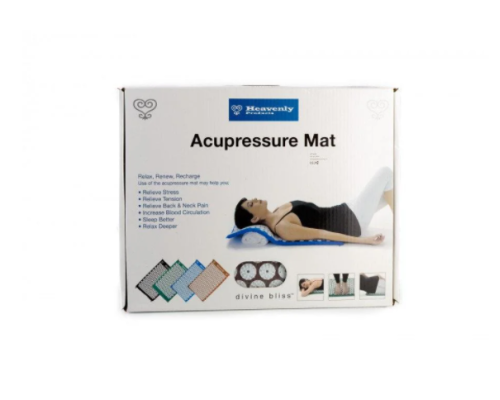Масажний ортопедичний килимок з подушкою Acupressure Mat Ортопедический массажный коврик 65 см*41 см Масажний ортопедичний килимок з подушкою Acupressure Mat Ортопедический массажный коврик 65 см*41 см