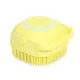 Силіконова масажна щітка мочалка YELLOW Silicone Massage Bath ⁇ Мочалка для купання ⁇ Щітка для тварин