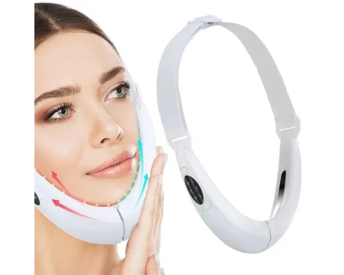 Аппарат для подтяжки подбородка V Face Beauty Meter 5 режимов 8 уровней интенсивности белый Аппарат для подтяжки подбородка V Face Beauty Meter 5 режимов 8 уровней интенсивности белый