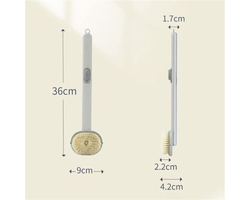 Щітка для душу та для чищення ванни з довгою ручкою Bath brush long handle
