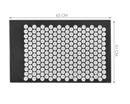 Масажний ортопедичний килимок з подушкою Acupressure Mat Ортопедический массажный коврик 65 см*41 см Масажний ортопедичний килимок з подушкою Acupressure Mat Ортопедический массажный коврик 65 см*41 см