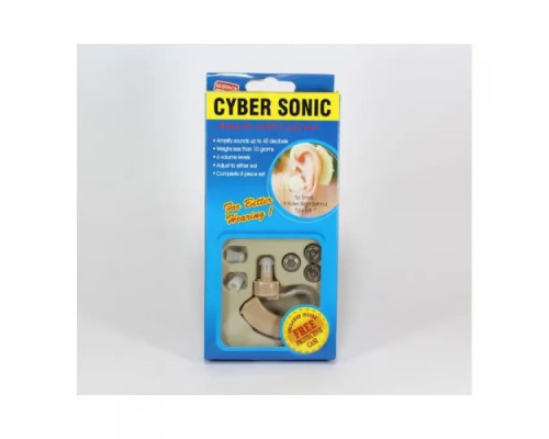Слуховий апарат Cyber Sonic + 3 батарейки
