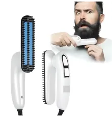 Праска-Гребінь випрямляч для бороди та волосся Beard Hair Straightener EL-1319