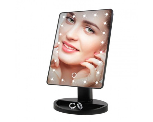 Зеркало настольное с подсветкой LED - бренд Large Led Mirror Зеркало настольное с подсветкой LED - бренд Large Led Mirror