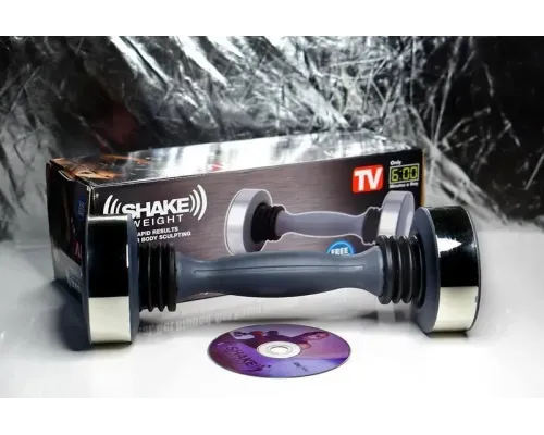 Вибро гантель Shake Weight эффективный домашний тренажер Вибро гантель Shake Weight эффективный домашний тренажер