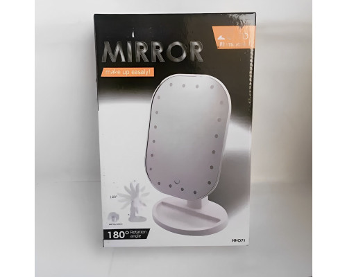 Дзеркало для макіяжу з LED-підсвіткою Cosmetie Mirror HH071 20LED DL133 Дзеркало для макіяжу з LED-підсвіткою Cosmetie Mirror HH071 20LED DL133