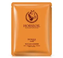 Увлажняющая маска для лица Bioaqua Horse oil Rerplenishment Sparkling Mask 30 г