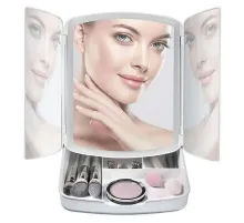 Настольное зеркало для макияжа Large LED Mirror "My Foldaway Lighted Makeup Mirror"