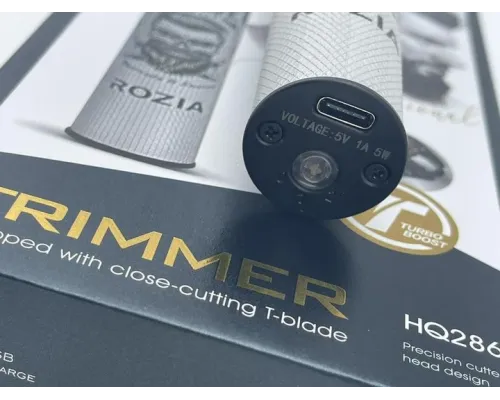 Професійна бездротова машинка для стриження волосся ROZIA Pro HQ286 машинка для волосся бороди