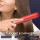 Выпрямитель для волос Hair Straightener VGR V-585 беспроводной, с 3 уровнями нагрева, Красный Серебро