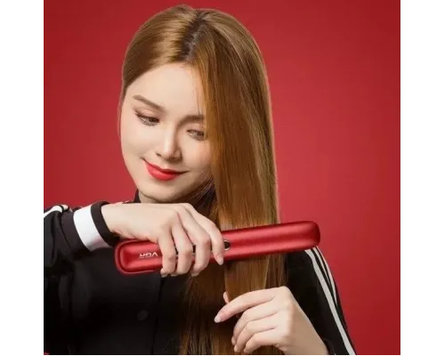 Выпрямитель для волос Hair Straightener VGR V-585 беспроводной, с 3 уровнями нагрева, Красный Серебро Выпрямитель для волос Hair Straightener VGR V-585 беспроводной, с 3 уровнями нагрева, Красный Серебро