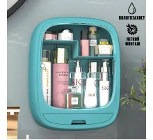Органайзер для косметики настенный U-Beauty Wall Cosmetic Box подвесной бьюти бокс с прозрачной дверцей и ящик