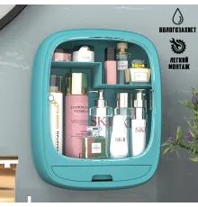 Органайзер для косметики настінний U-Beauty Wall Cosmetic Box підвісний б'юті бокс із прозорими дверцятами та ящик