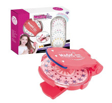 Magic Jewel Drill Diy Интерактивная прическа для девочек Красота Play Set Toy Braider Kits Make Up Girl
