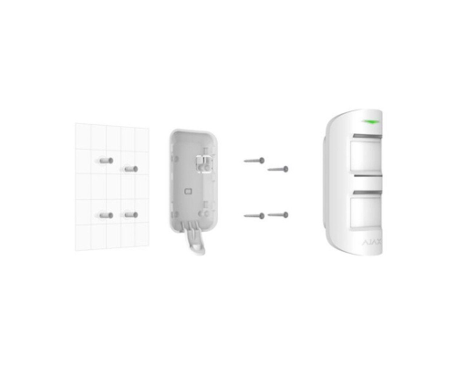 Кріпильна панель Ajax SmartBracket MotionProtect Outdoor white