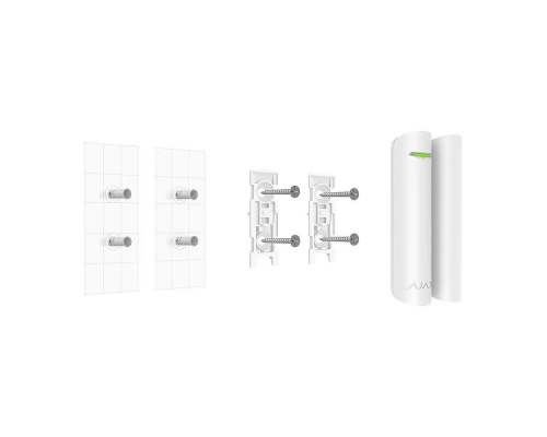 Кріпильна панель Ajax SmartBracket для DoorProtect white