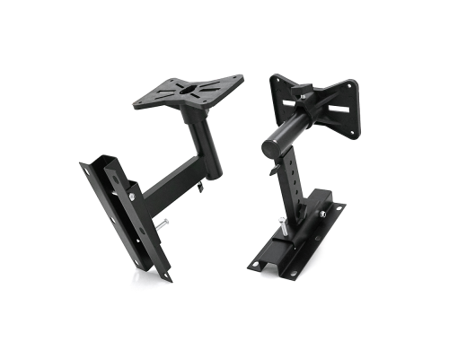 Кронштейн-Полиця для ТV 14"-27", до 10 кг, поворотна, Black, Box
