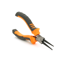 Круглогубці VOLTRONIC, сіро-жовтогарячі ручки, 125мм, 55гр