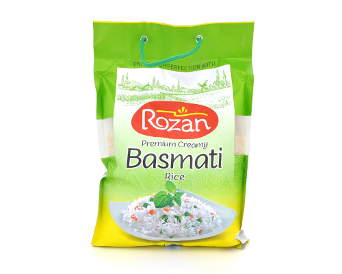 Рис Basmati Rozan Greamy 5 кг, Мішок