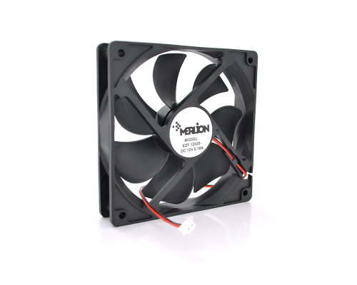 Кулер корпусний Merlion 12025 DC sleeve fan 2 pin - 120*120*25мм, 1100 об/хв