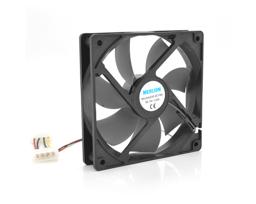 Кулер корпусний Merlion 9025 DC sleeve fan 4pin 92*92*25мм, 1300об/хв Кулер корпусний Merlion 9025 DC sleeve fan 4pin 92*92*25мм, 1300об/хв